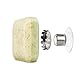 SAVONT 1x Classic Edition Seifenhalter mit Magnet, ohne Bohren, mit Saugnapf, für Waschbecken, Dusche & Badewanne (Classic Edition Silver 1x)