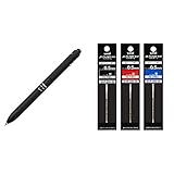 最安！ステッドラー 多機能ペン アバンギャルド ライト キャリア ブラストブラック 927AGL-MB & 三菱鉛筆 ボールペン替芯 ジェットストリームプライム 0.5 多色多機能 3色 SXR20005