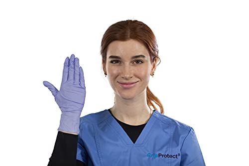 Gripprotect Precise Nitrile Exam Gloves | 4 Mil | Chemo-Rated | (Small, 100) #TOP2