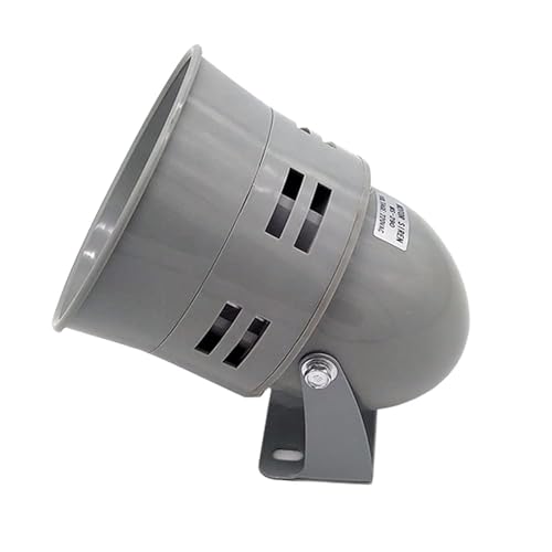 Image of Hanutech Industrial Siren 220V AC Single Phase Hooter Sound Range 200M for Industries & Institutions