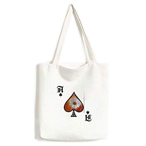 Sac à main avec bêche de poker orange blanc foncé grand format tendance