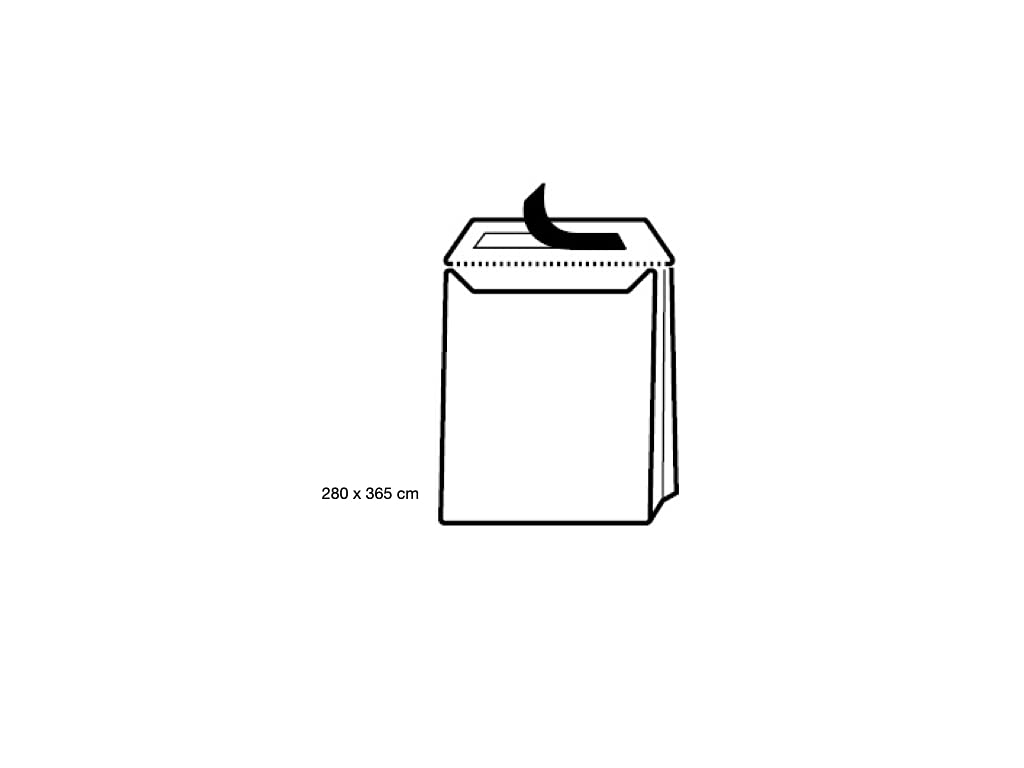 Sobre liderpapel bolsa fuelle kraft 280x365x30mm solapa tirade silicona papel 120 gr caja de 50 unidades