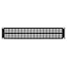 Lowell AVPB-2 2U Aluminum Vent Panel with Flange