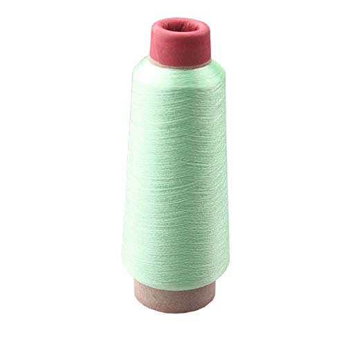 Image of Light Green Sparkle Metallic Threads Machine Embroidery - 5000 Yards per roll
