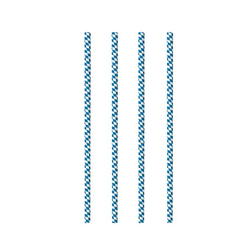 1000 cannucce, carta Ø 6 mm, 20 cm, blu bavarese
