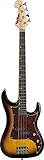 bajo washburn 5 cuerdas Bajo eléctrico Washburn Bajos eléc­tri­cos Washburn SB1P Tobacco Sunburst