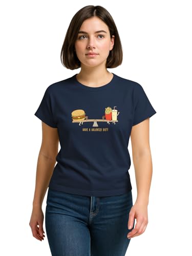 Image of HELLCAT Mulitcolor Trendy Printed Body Fit T-Shirt for Women | Pack of 1 T-Shirt