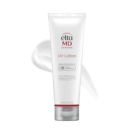 EltaMD UV Lotion SPF 30+ Full Body Sunscreen with Zinc Oxide, SPF Moisturizer Lotion and Broad-Spectrum Moisturizing Sunscreen, Non-Greasy, Fragrance-Free, SPF Body Lotion, 7.0 oz Pump