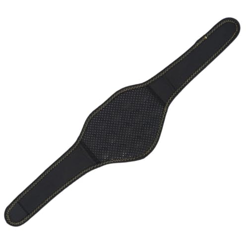 FOMIYES Self-Heating Neck Massager Belt with Magnetic Therapy for Muscle Relaxation Portable Neck Support for Home and Outdoor Use Black