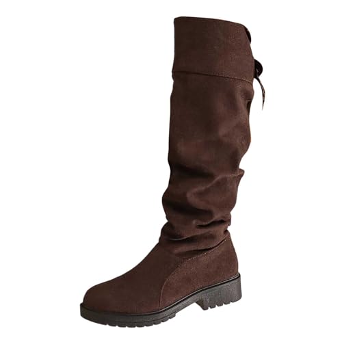Bottines durables contre la fatigue plantaire à talon bloc et tige haute