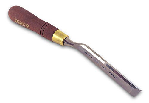 Narex Premium Cranked Neck Chisel 1/4", 1/2", 3/4", And 1" With Hornbeam Handles 813307-813325 (3/4") #TOP28