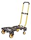 STANLEY 2-in-1 klappbare Sackkarre & Transportwagen, Tragkraft 70/137 kg, SXWTD-FT585, Plattformwagen, Paketwagen, Abmessungen Plattform 134 x 44cm, Abmessungen Aluminiumplatte 39 x 29cm