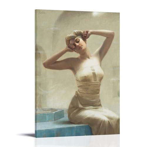 Impression murale Au Bain Theodoros Ralli toile decoration maison 60x90