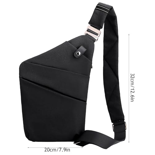 Mochila de hombro de pecho compacta para proteger objetos de la lluvia 4
