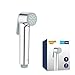 Produktbild GROHE Vitalio, Bidet-Handbrause für das WC (Dusckopf mit 1 Strahlart, mit Druckknopf, langlebige Oberfläche, leicht zu reinigen), chrom, 26351000