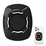 LAKPYN Adattatore Universale Compatibile Con Quad Lock,Attacco Rapido Per Smartphone, Moto, Biciclette, Auto E Accessori (Nero)
