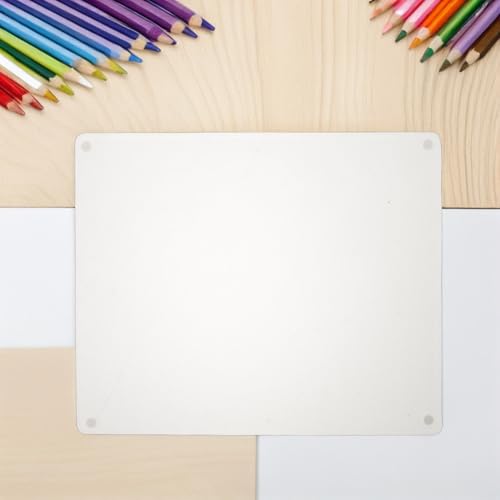 Tapis de souris verre dépoli au design transparent et finitions premium