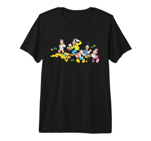 T-shirt Mickey Disney Pâques idéal pour les chasses aux œufs en famille