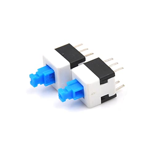 Micro-interrupteur tactile 8x8mm 6 broches bouton marche arrêt autobloquant - 5