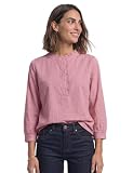Street One Langarm Cordbluse mit Rüschendetails Vintage Blush 40