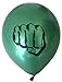 The Incredible Hulk Theme Emblem Party Latex 8 Piece Balloon Set 12 Inch