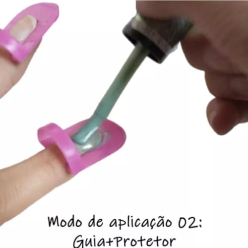 Protetor de unha para pintar sem borrar - Guia para pintar unhas