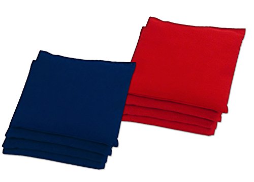 Classic Red / Navy Bean Bag Toss Bags 9.5oz by Baggo (set of 8)