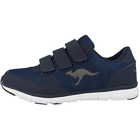 Kangaroos K-bluerun 701 B, Unisex Adults' Low-Top Sneakers, Blue - Blau (dk navy/mid grey 423), 9 UK (43 EU) Cover