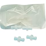 Hynec Radiation-Resistant Polypropylene Female Luer Lock Coupler Adapter, EO-Sterilized, Individually Packaged, for Industrial & Laboratory Use (10)