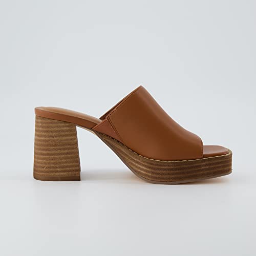 CUSHIONAIRE Women's Keeper soft one band Heel Sandal +Memory Foam, Wide Widths Available4