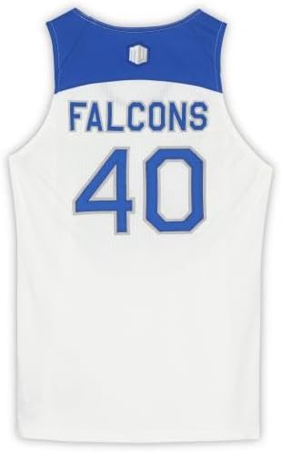 Air Force Falcons Team-Issued #40 White, , and Gray Jersey from the Basketball Program - Size L - College Programs - Image 2