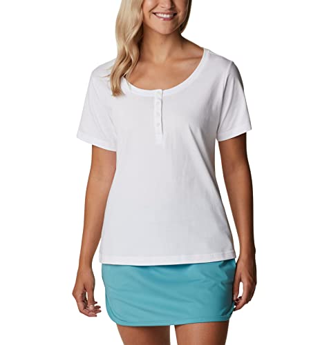 Chemise de randonnée Columbia Saphire Point Henley pour femme en tissu technique respirant