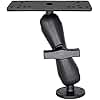 WINDFRD Aluminum Fish Finder Mount with 1.5" / C Size Ball, Medium Arm Marine Electronic/Depth Finder Mount for Boat, High Salt Water Resistant, Compatible with Garmin, Lowrance, Humminbird and More