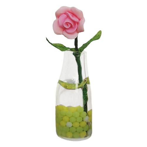 Florero en miniatura para solucionar la falta de realismo en micro paisajes y dioramas