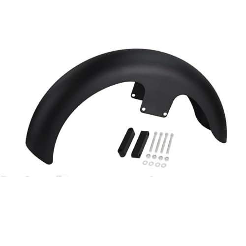 Garde-boue moto avant et arrière noir brillant ou mat pour Harley Touring Street Glide FLHR FLHT