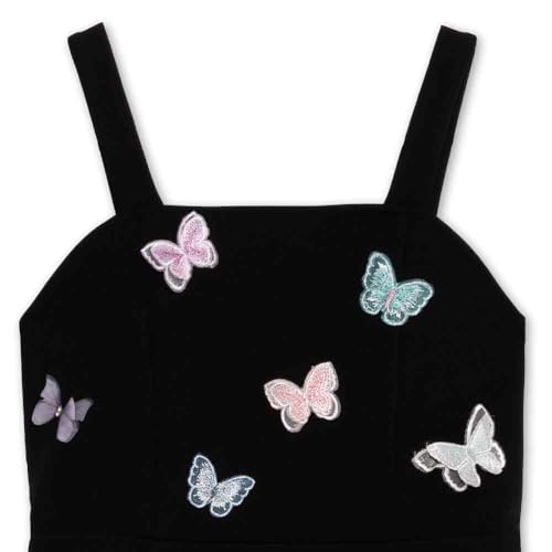 Speechless Girls' Sleeveless A-line Party Dress with Butterfly Appliques3