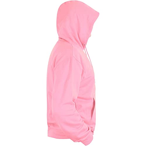 Sweat à Capuche Polaire Homme A2Z Pull Rose M