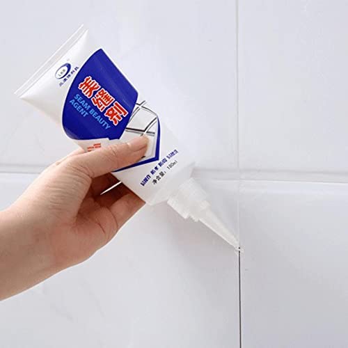 TRUshopper New 2022 Perfect Waterproof Sealing Solutions in Monsson Tiles Gap Filler Waterproof Crack Grout Gap Filler Agent Water Resistant Silicone Sealant Fill Silicone Sealant in Gaps and bingo. Tile Grout Sealant Use it to seal cracks in washing (B0B522B61X) Amazon Price History, Amazon Price Tracker