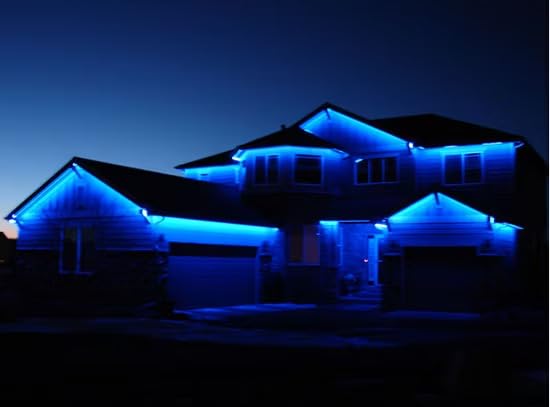 Image of Quace 22 Meter Waterproof LED Rope Strip Light for Indoor and Outdoor Use, Flexible Home Decor, Diwali Decorative Lights, Ceiling Cove Light (Blue)