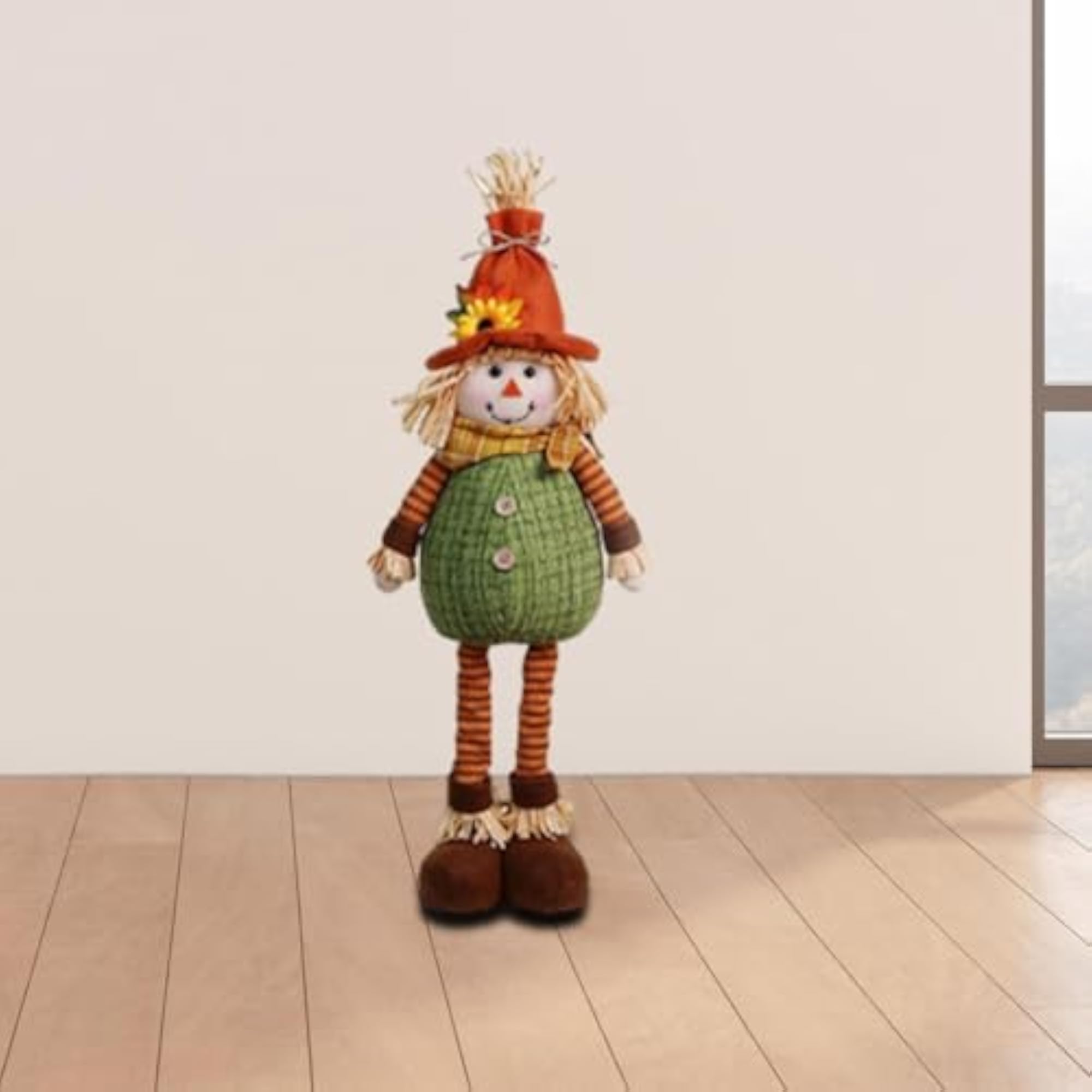 Fall Decor Strawman Doll Table Centerpiece for Thanksgiving