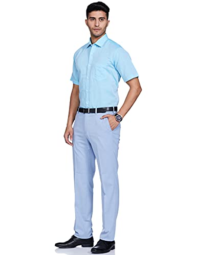 Image of Van Heusen Men's Checkered Regular Fit Formal Shirt