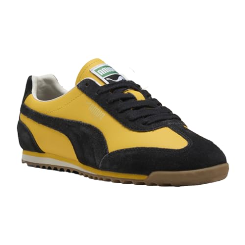 PUMA PUMA Mens Arizona Retro Lace Up Sneakers Shoes Casual - Yellow - Size 8 M