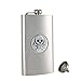 TANEAXON Fiaschetta 12 oz/340 ml con Imbuto e Scatola, con Modello di Teschio in Acciaio INOX e a Prova di Perdite