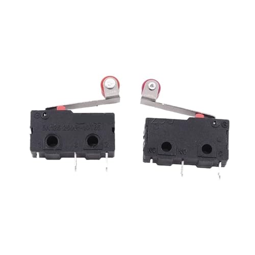 Micro switch 3pin avec roller limit switch pour imprimante 3D et robotique DIY, pack de 100 - 3