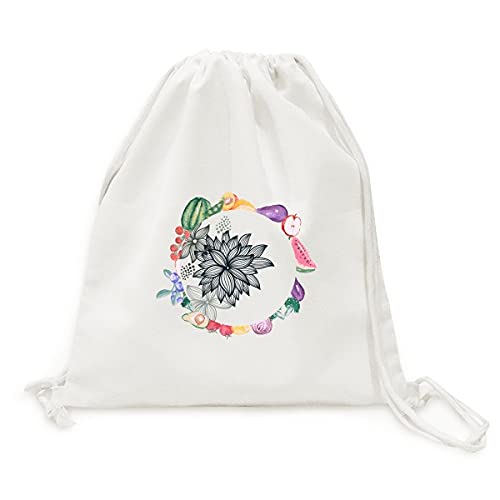 Sac en tissu pliable Beauty Gift floral - Idée cadeau utile pour les amoureux d'art