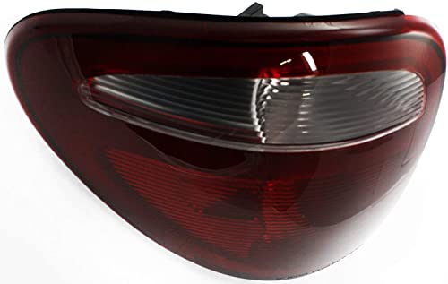 Epic Lighting Oe Style Replacement Taillight Assembly W/Connector Plate Compatible With Chrysler Dodge 01-03 Caravan Voyager Grand Caravan Town & Country [ Ch2800140 68241333Aa ] Left Driver Side #TOP2