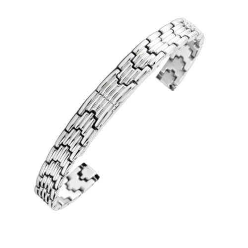 Bracelet en métal acier femme Willy Merck 10 mm LolaSmall montre rose