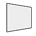 Yosoo Health Gear Portable Projector Screen, Foldable Anti-Crease Projector Movie Screen for Home Outdoor Indoor(60 Inch)
