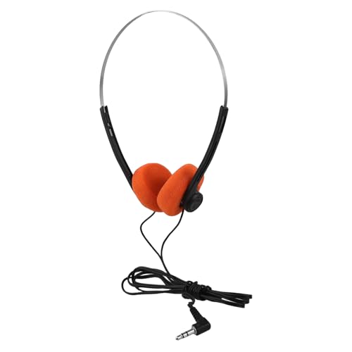 OATIPHO Auriculares Escolares Ajustables Diadema Acolchada y Diseño Compacto, Auriculares para Aula Control de Volumen y Uso Versátil Bibliotecas