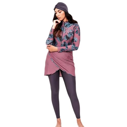 Maillot de bain modeste à couverture complète pour femme musulmane en tissu burkini respirant